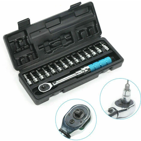 SENDERPICK Drehmomentschlüssel Ratsche Manuelle Schlüssel 1/4 Zoll 2-14 Nm Für Fahrrad Ratschenkopf – Bild 2