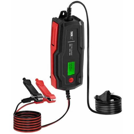 MSW Auto Ladegerät Batterieladegerät Pkw Kfz LCD Automatisch 6 A 12 V 150 Ah