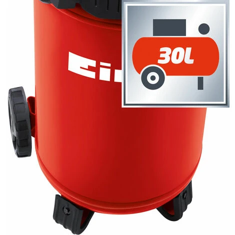 Einhell Kompressor TH-AC 200/30 OF 30 L Ansaugleistung 200 L/min 8 Bar ölfrei Drucklufterzeuger – Bild 3
