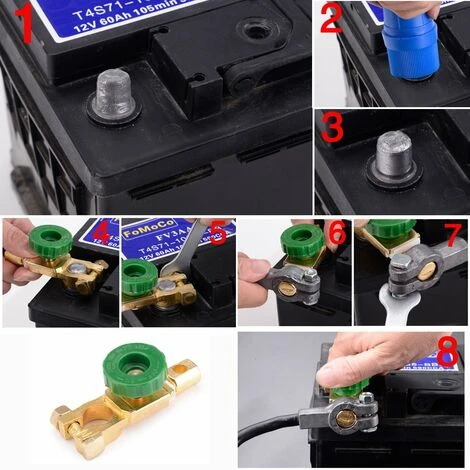 THSINDE Universeller Batterietrennschalter Mit Grünem Knopf 12V Oder 24V 17mm – Bild 5