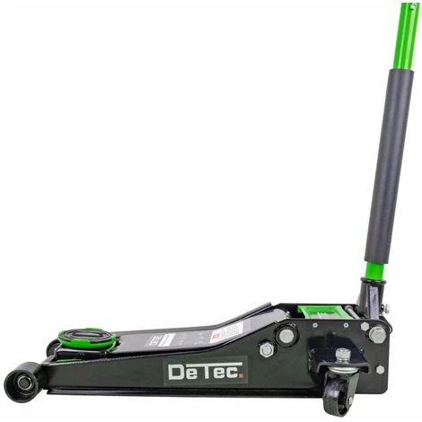 DeTec. DT-3TWH 3 Tonnen Rangier-Wagenheber Quick Lift Grün + Drehmomentschlüssel 1/2 Zoll – Bild 4