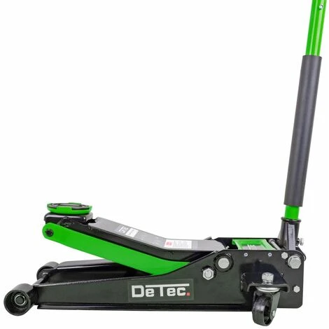 DeTec. DT-3TWH 3 Tonnen Rangier-Wagenheber Quick Lift Grün + Drehmomentschlüssel 1/2 Zoll – Bild 5