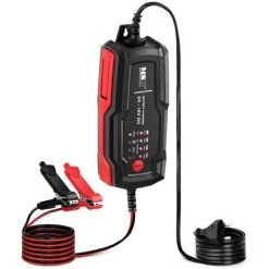 MSW Auto Ladegerät Batterieladegerät Pkw Kfz LED Automatisch 2 A 12 V 60 Ah