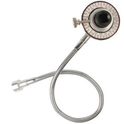 HAPPYSHOPPING Chrom-Vanadium-Stahl 1/2 Zoll 12,5 Mm Antriebsdrehmomentwinkelmesser 360 ° Einstellbares Torsiometer-Messgerät Professionelles Messwerkzeug,ohne Klammer, Mehrfarbig