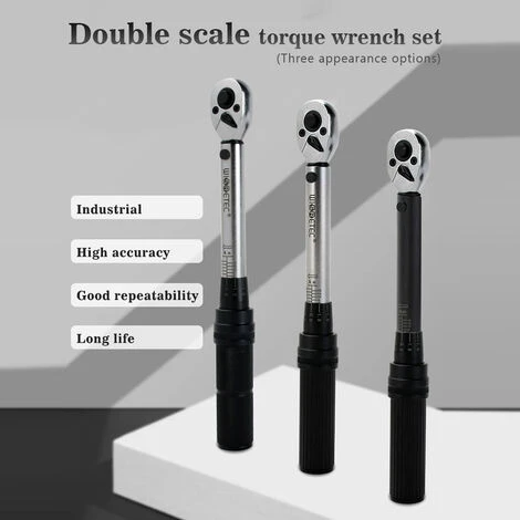 WISRETEC 2-20nm 1/4 Pollice 18pcs Doppia Coppia Scuble Coppia Set Bit Di Coppia Preimpostata Pocchi Di Coppia Regolabile Per La Riparazione Di Auto Per Biciclette Domestiche Con Scatola Di Stoccaggio,Modello:Shhx-20s – Bild 5