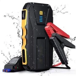 Tacklife KP150 Auto-Starthilfe, 1500 A, Für Benzinmotoren Bis 8 L Und Dieselmotoren Bis 6 L, Autobatterie-Starthilfe Mit IP65, Quick Charge 3.0 Und LED-Licht