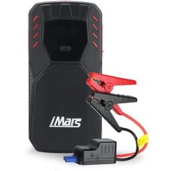 MAEREX Starthilfe Powerbank, 1500A 18000mAh Tragbare Auto Starthilfe 12V Starterbatterie Mit LED-Beleuchtung, Powerbank QC3.0, Starthilfekabel