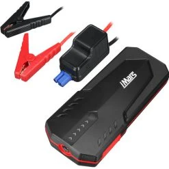 MAEREX 22000mAh 2000A Auto Starthilfe Tragbares Startgerät, Booster Power Bank, Light USB Typ-C EU Plug, Autobatterie Starter