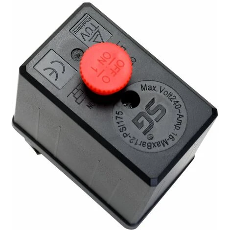 LIFCAUSAL 125 PSI 12 Bar Kleiner Luftkompressor Druckschalter Steuerung Einstellbares Regelventil Instrument – Bild 5