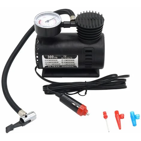LIFCAUSAL Neue Tragbare Mini 300 Psi 12 V Auto-Luftpumpe Auto Mini Elektrische Reifenpumpe Für Notfälle Autoreifen Aufpumpen