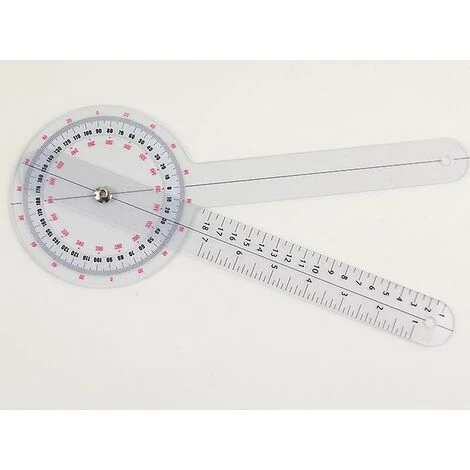 DONTODENT Goniometer 30 Cm, 360 Grad (Kunststoff) – Bild 2