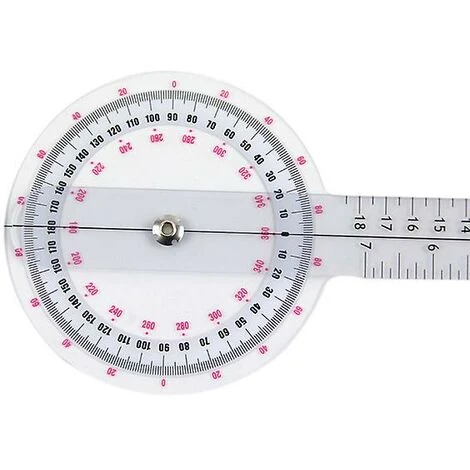 DONTODENT Goniometer 30 Cm, 360 Grad (Kunststoff) – Bild 3