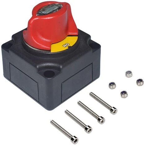 SUPERSELLER Autobatterie-Trennschalter, Hochstrom-Gesamtschalter, Yacht-LKW-Anti-Leckage-Schalter 12V24V