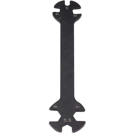 MONLY RC Multifunktionsschlüssel, RC Auto Fernbedienung Modell Spielzeug Metall Werkzeug Zubehör Multifunktionsschlüssel – Bild 3