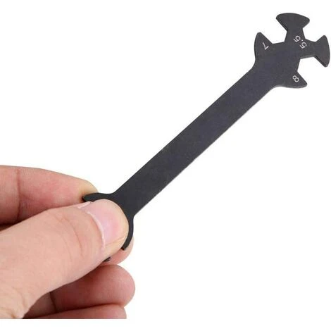 MONLY RC Multifunktionsschlüssel, RC Auto Fernbedienung Modell Spielzeug Metall Werkzeug Zubehör Multifunktionsschlüssel – Bild 4