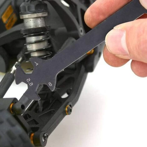 MONLY RC Multifunktionsschlüssel, RC Auto Fernbedienung Modell Spielzeug Metall Werkzeug Zubehör Multifunktionsschlüssel – Bild 5