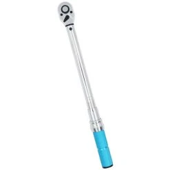 LIFCAUSAL Klick-Drehmomentschlüssel Mit Aufbewahrungskoffer Bidirektionaler Ratschenkopf Mit Einstellbarem Drehmoment Drehmomentschlüssel Mit Mikroeinstellung Für Zündkerzen-Autoreparatur Mechanische Montage (EYB-150)