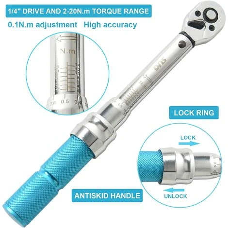 LONGZIMING Digitaler Drehmomentschlüssel Professionelles Autoreparaturwerkzeug Mit Summer Und LED-Benachrichtigung, Hochpräzisionsschlüssel Der 3. Generation (2% Genauigkeit) – Bild 4