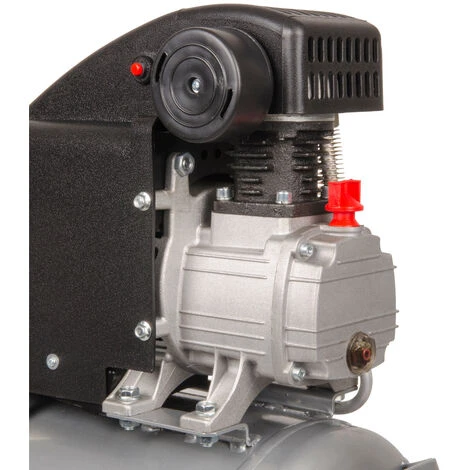 FERM Kompressor - 1100W - 24 Liter - Max. 8 Bar - Inkl. Universelle Schnellkupplung & 2 Manometer – Bild 5