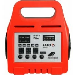 YATO Profi 12V/6V Batterieladegerät Automatik Batterielader 8A 5-200Ah YT-8301